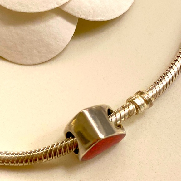 Pandora Jewelry Pandora Moments Sparkling Pav Clasp Snake Chain